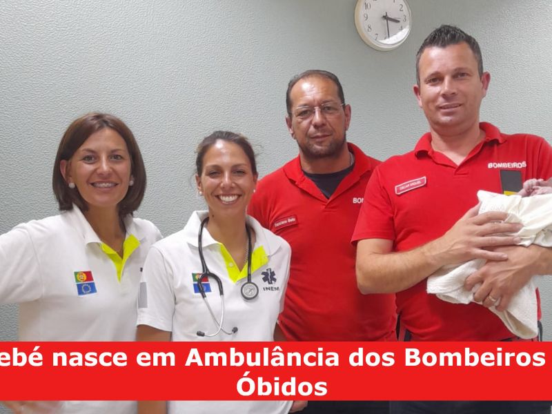Bebé nasce em Ambulância